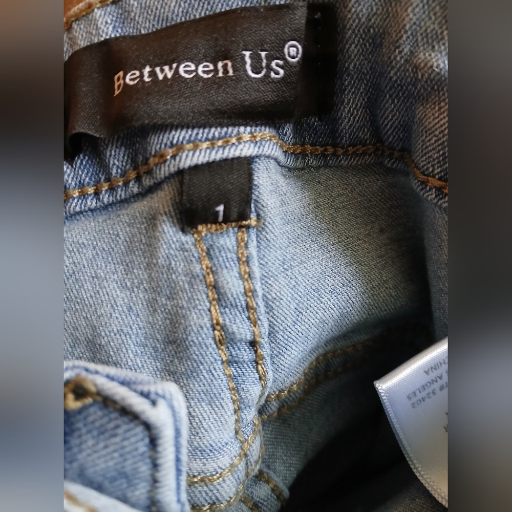 Denim Light Blue Cargo Jeans Skinny Fit- Size 1 - Picture 3 of 5